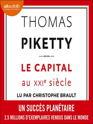 cover image of Le Capital au XXIe siècle